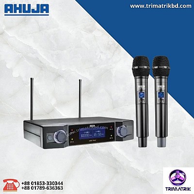 Ahuja AWM-700U2 UHF Dual Handheld Wireless Microphone
