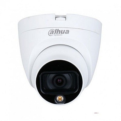 Dahua DH-HAC-HDW1209CLQP-LED 2MP Full Color HDCVI Dome Camera with Audio