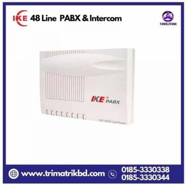 IKE 48 Line PABX & Intercom System