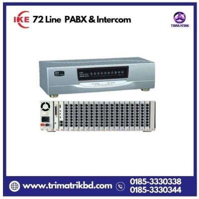 IKE 72 Line PABX & Intercom (IKE TC-2000B) Machine System