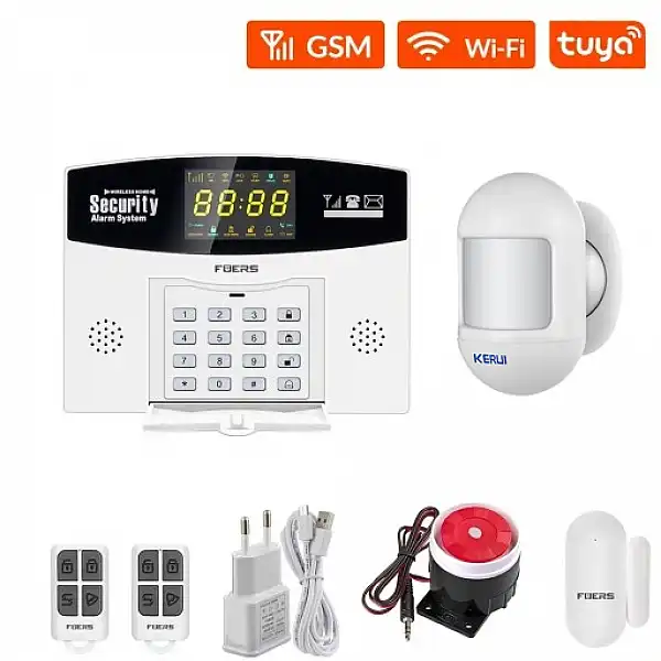 KERUI W210 WIFI GSM Home Security Wireless Alarm Kit