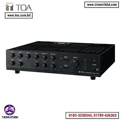 Toa A-1724 High Performance 240 Watt Mixer Power Amplifier