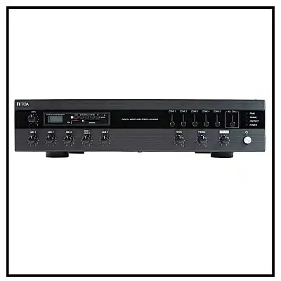 TOA A-3248DMZ Digital Mixer Amplifier with MP3 and Zones