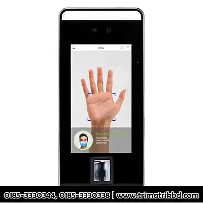 ZKTeco SpeedFace-V5L[P] Visible Light Facial Recognition Terminal
