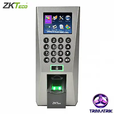 ZKTeco F18 Fingerprint Standalone Access Control and Time Attendance