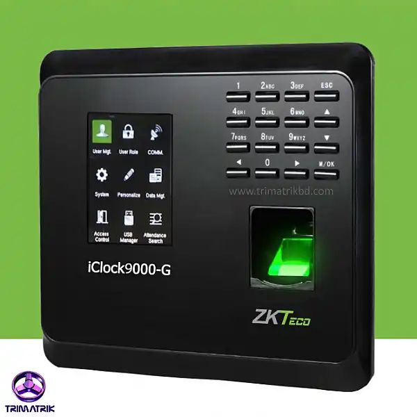 ZKTeco iClock9000-G Time Attendance Terminal with Access Control Functions (GPRS)
