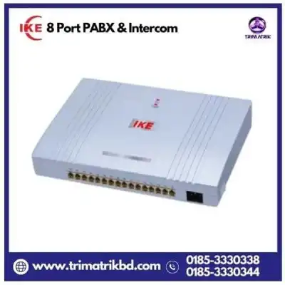 IKE 8 Port PABX & Intercom System